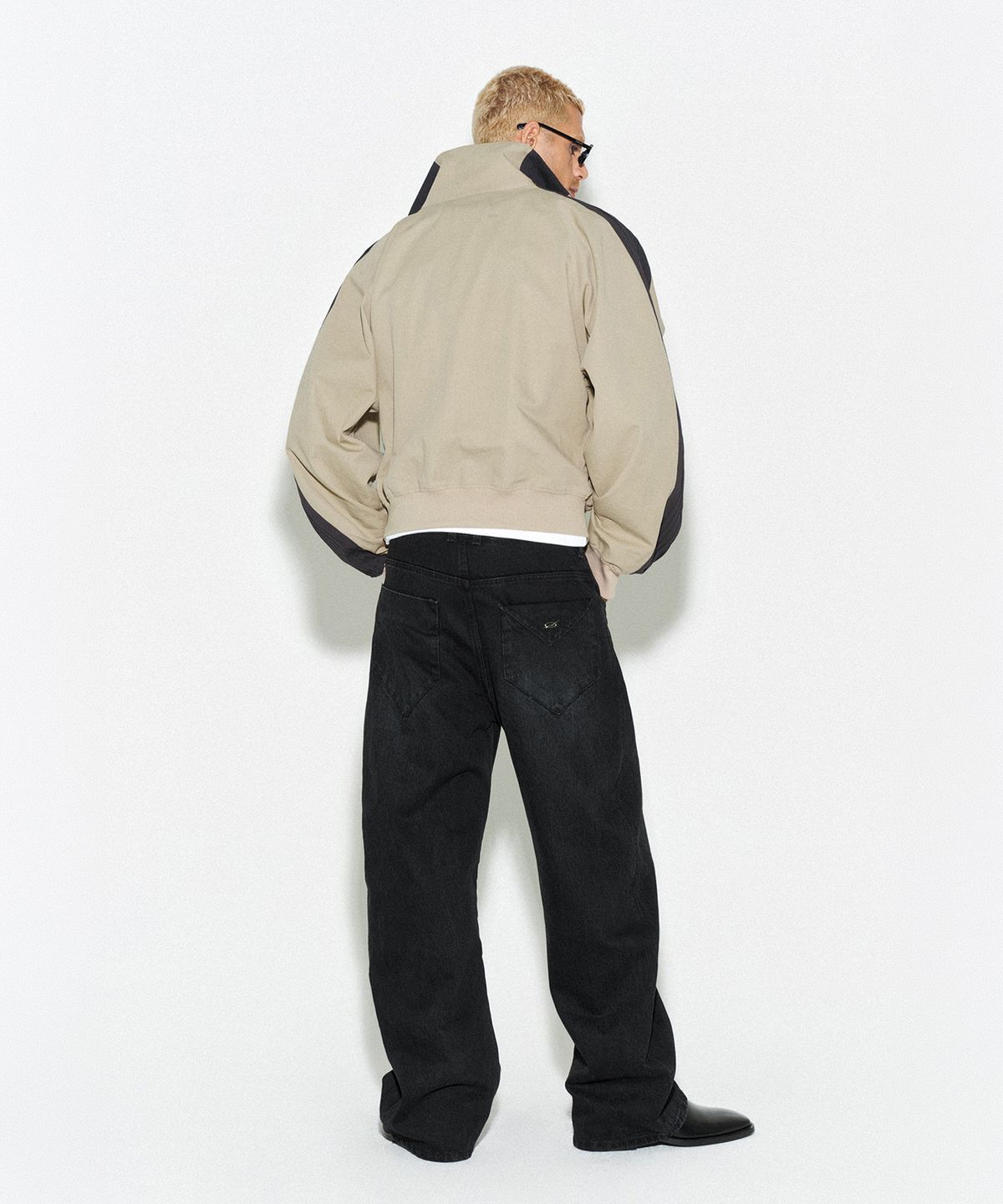 51퍼센트(51PERCENT) Louver track jumper - Beige