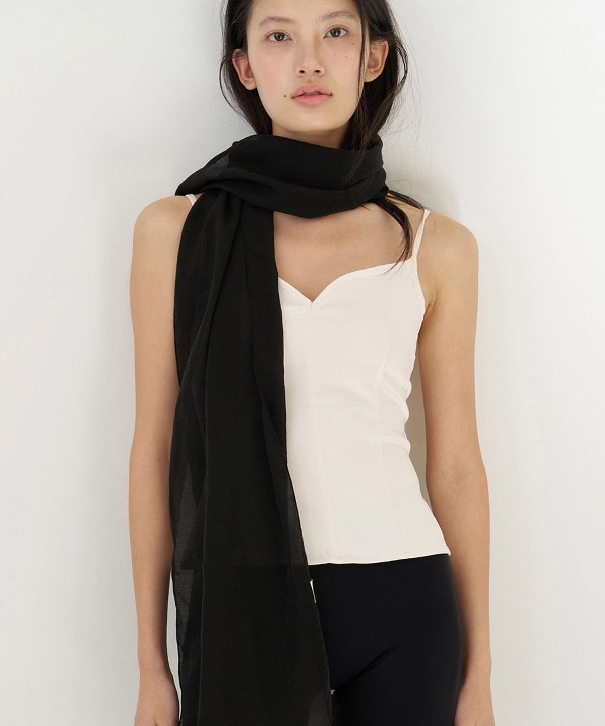 판타스틱 플래닛(FANTASTIC PLANET) sheer glow scarf (2colors)