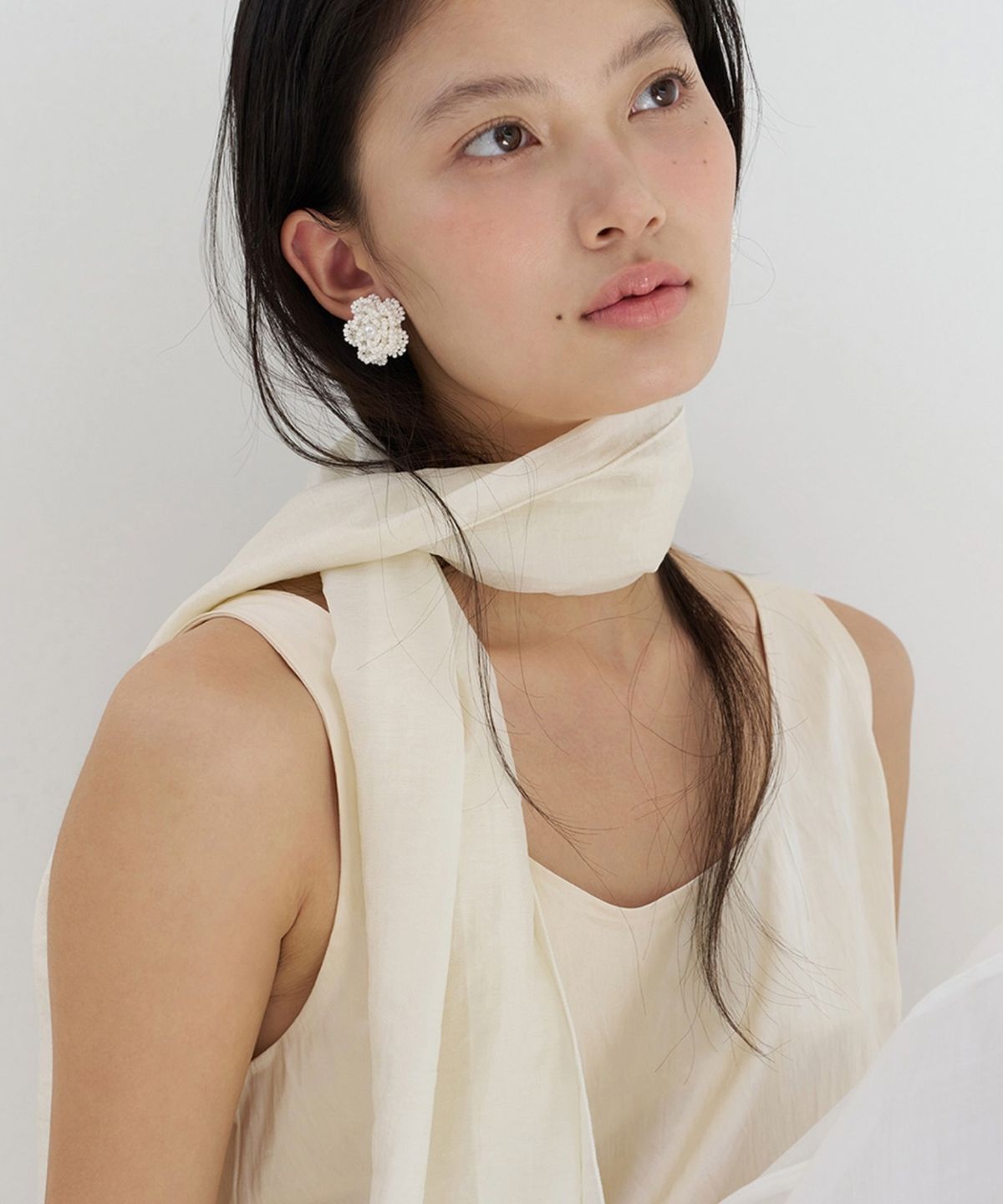 판타스틱 플래닛(FANTASTIC PLANET) sheer glow scarf (2colors)