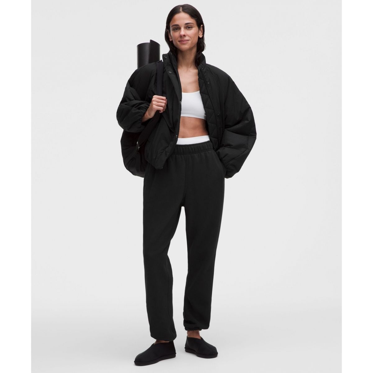 룰루레몬(LULULEMON) 우먼스 워터 리지스턴트 플리스 라인드 재킷