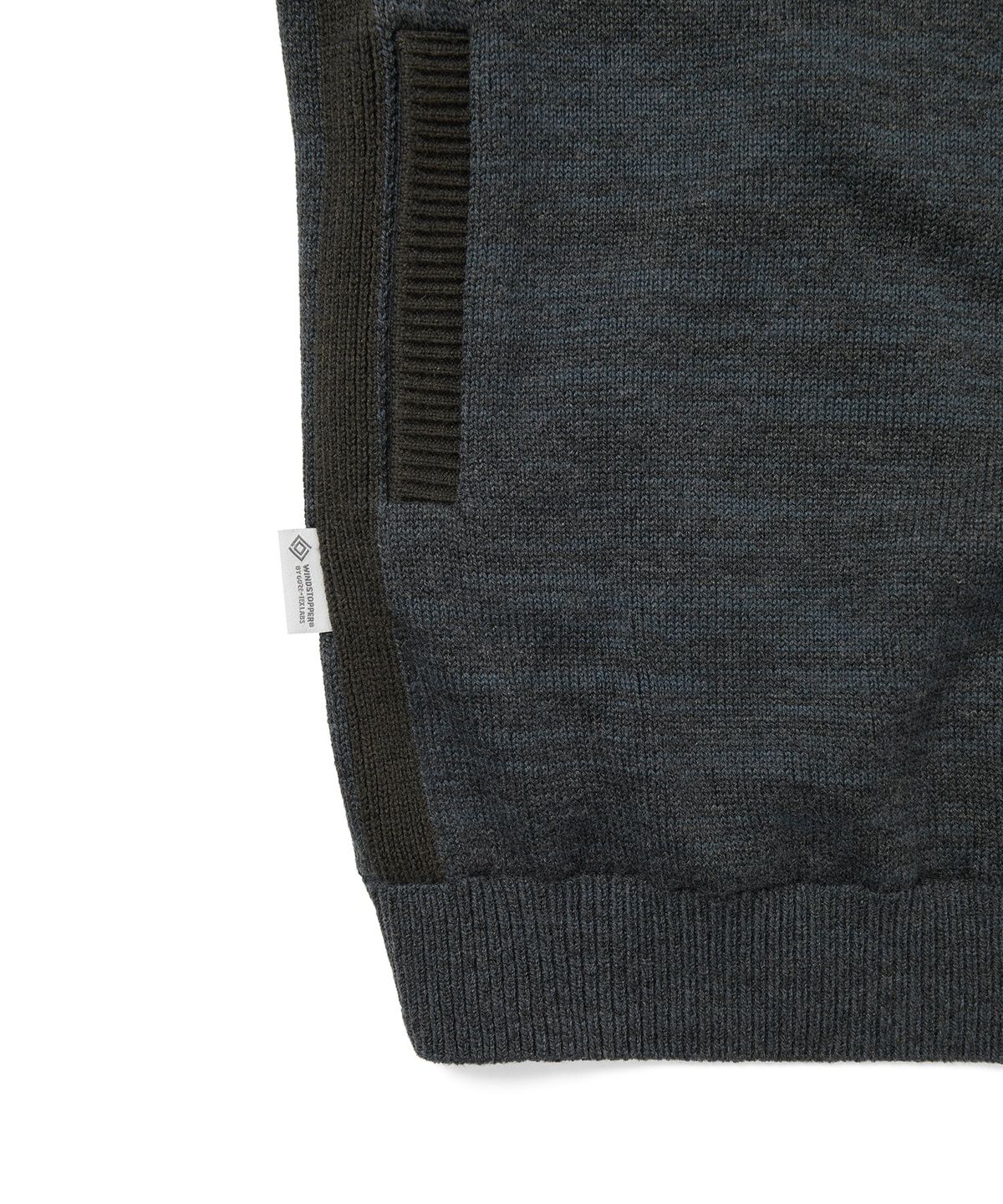 디스이즈네버댓(THISISNEVERTHAT) GORE-TEX WINDSTOPPER Knit Crew Dark Blue