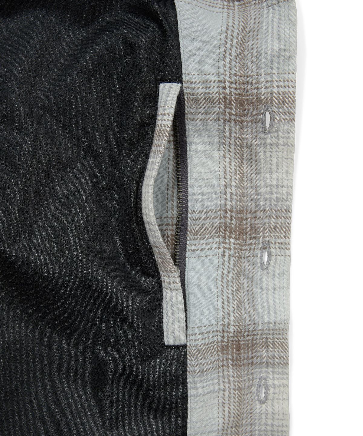 디스이즈네버댓(THISISNEVERTHAT) GORE-TEX WINDSTOPPER Plaid Shirt Light Blue