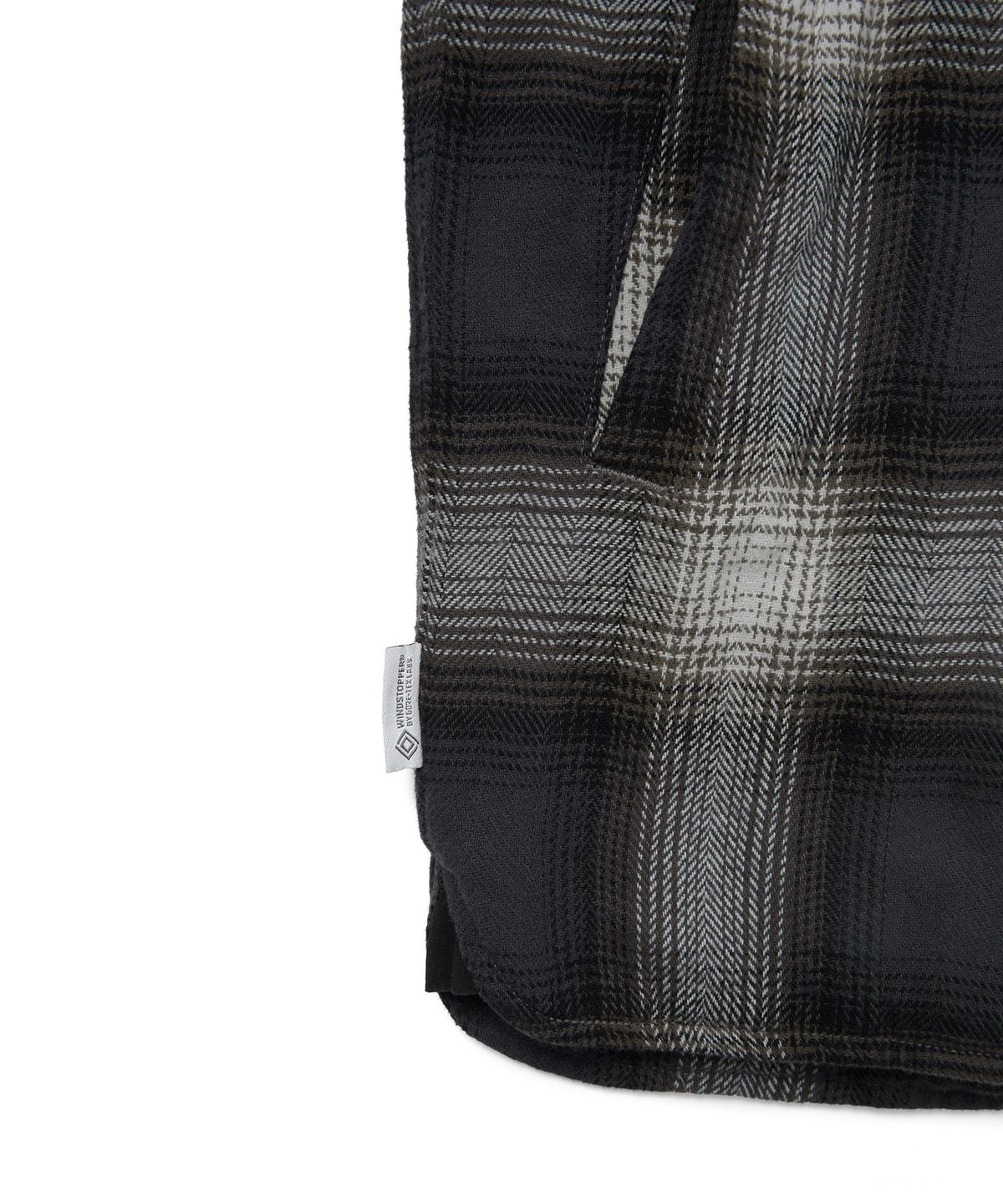 디스이즈네버댓(THISISNEVERTHAT) GORE-TEX WINDSTOPPER Plaid Shirt Navy