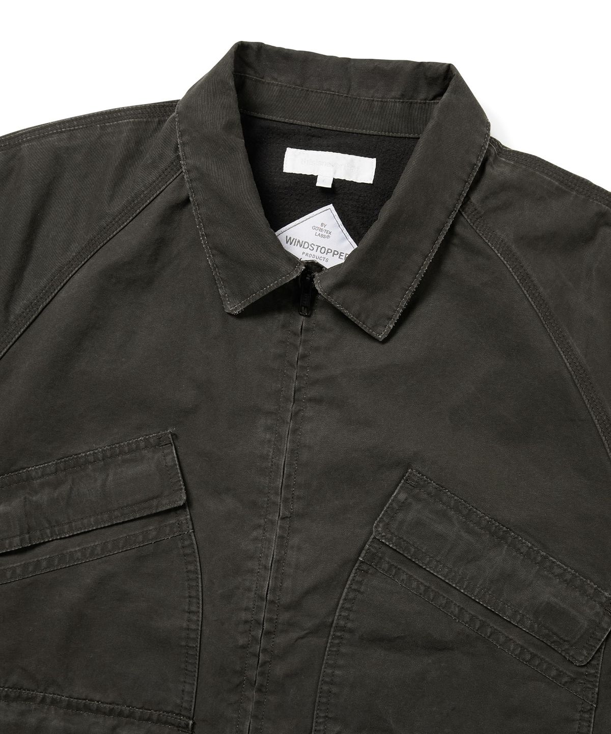 디스이즈네버댓(THISISNEVERTHAT) GORE-TEX WINDSTOPPER Utility Jacket Mud