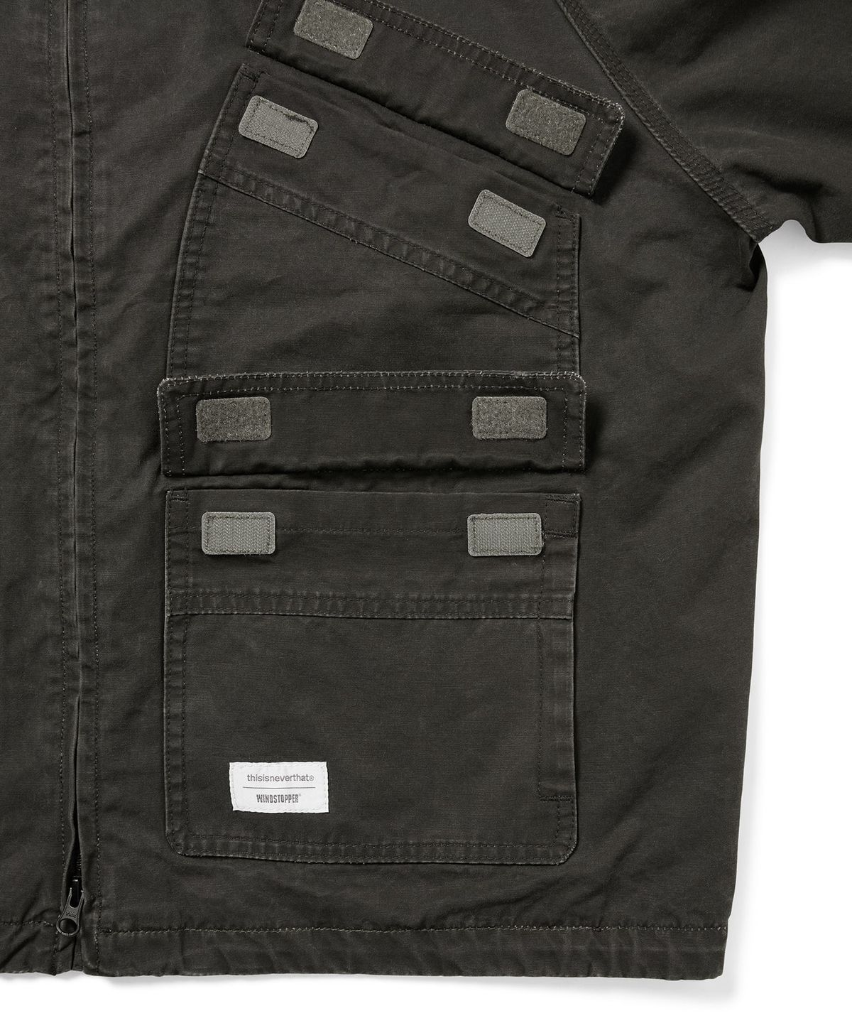 디스이즈네버댓(THISISNEVERTHAT) GORE-TEX WINDSTOPPER Utility Jacket Mud