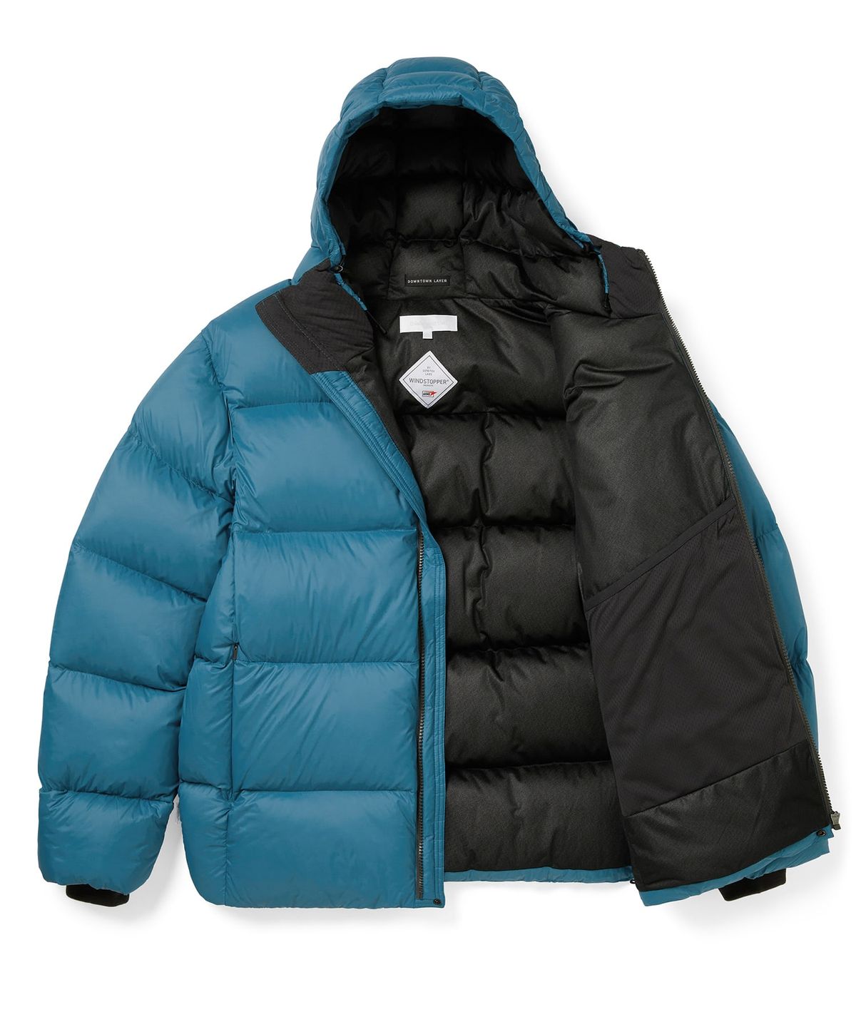 디스이즈네버댓(THISISNEVERTHAT) GORE-TEX WINDSTOPPER Puffer Down Jacket Light Blue