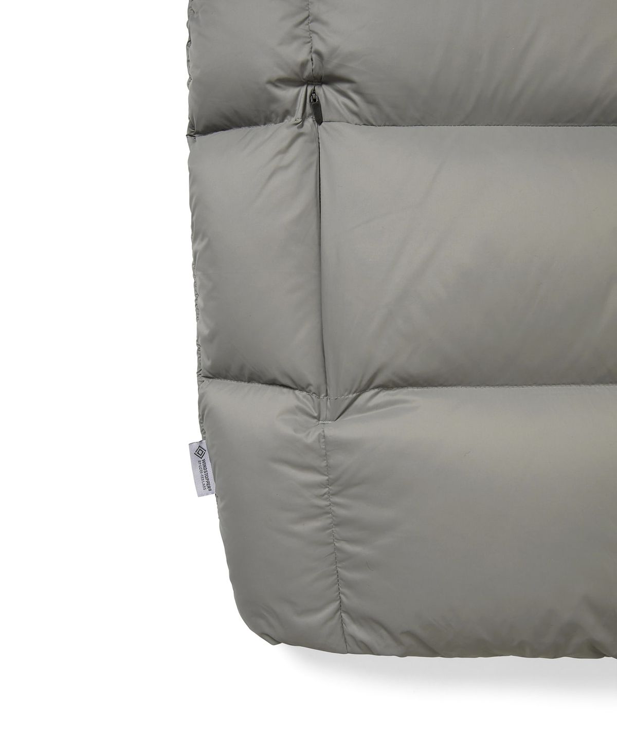 디스이즈네버댓(THISISNEVERTHAT) GORE-TEX WINDSTOPPER Puffer Down Jacket Warm Grey