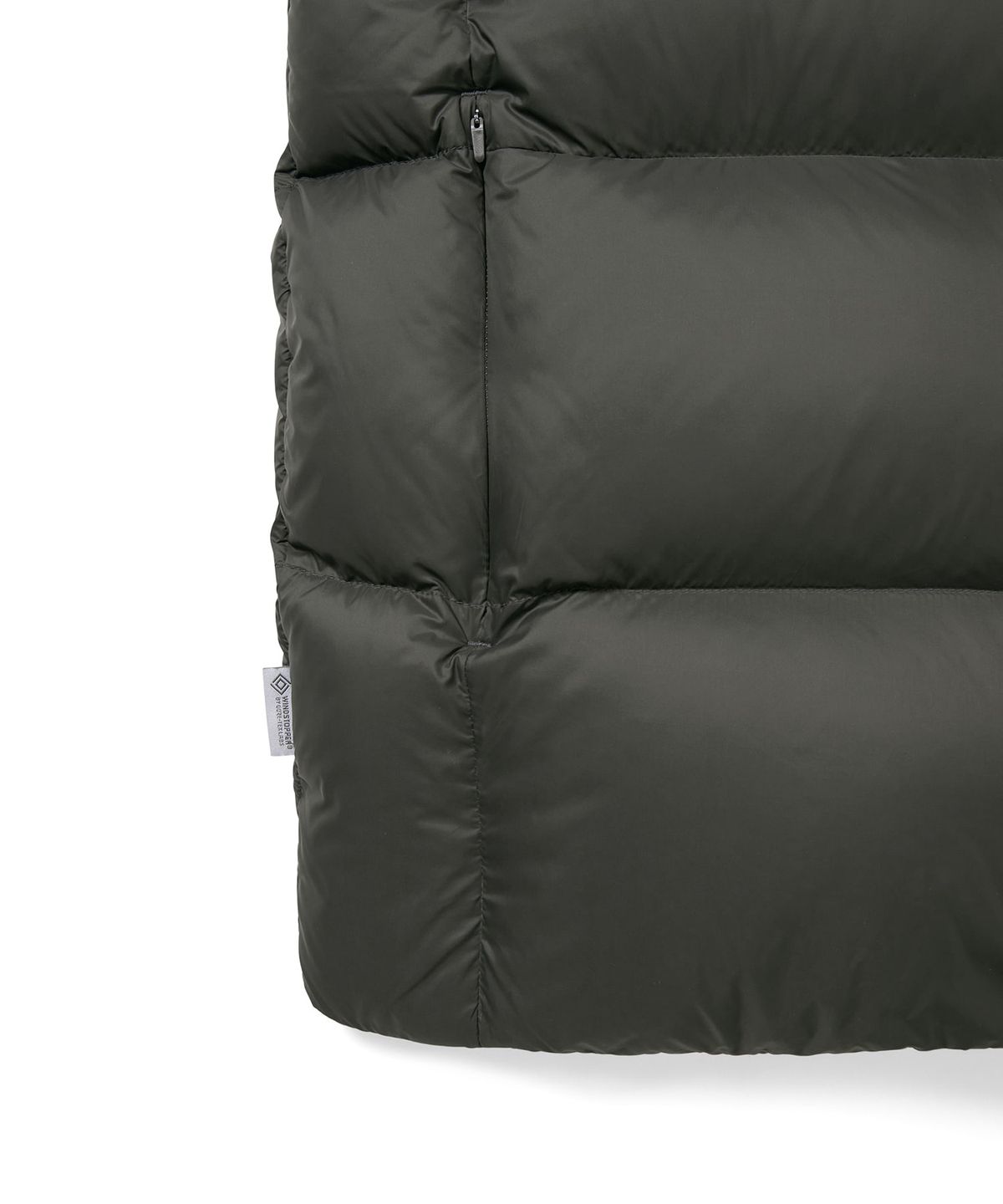 디스이즈네버댓(THISISNEVERTHAT) GORE-TEX WINDSTOPPER Puffer Down Jacket Off Black