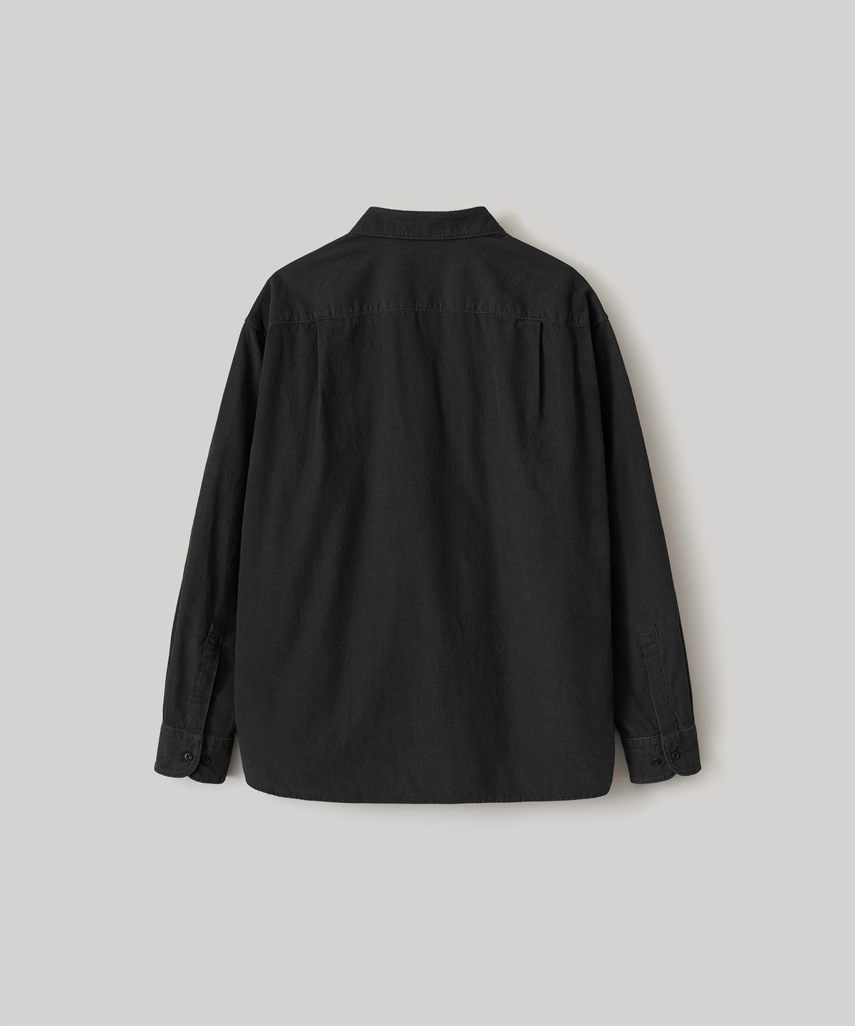 어나더 오피스(ANOTHER OFFICE) Railroad Workshirt (Black)