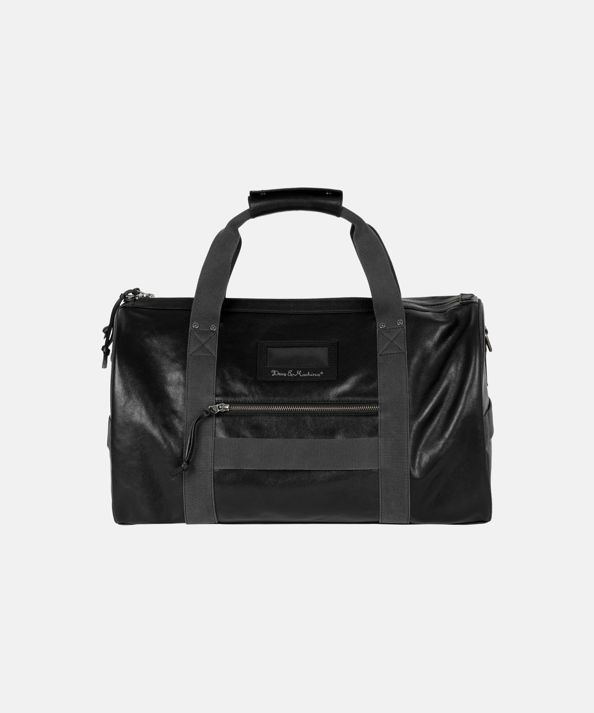 데우스 엑스 마키나(DEUS EX MACHINA) The Leather Boston Bag_Black