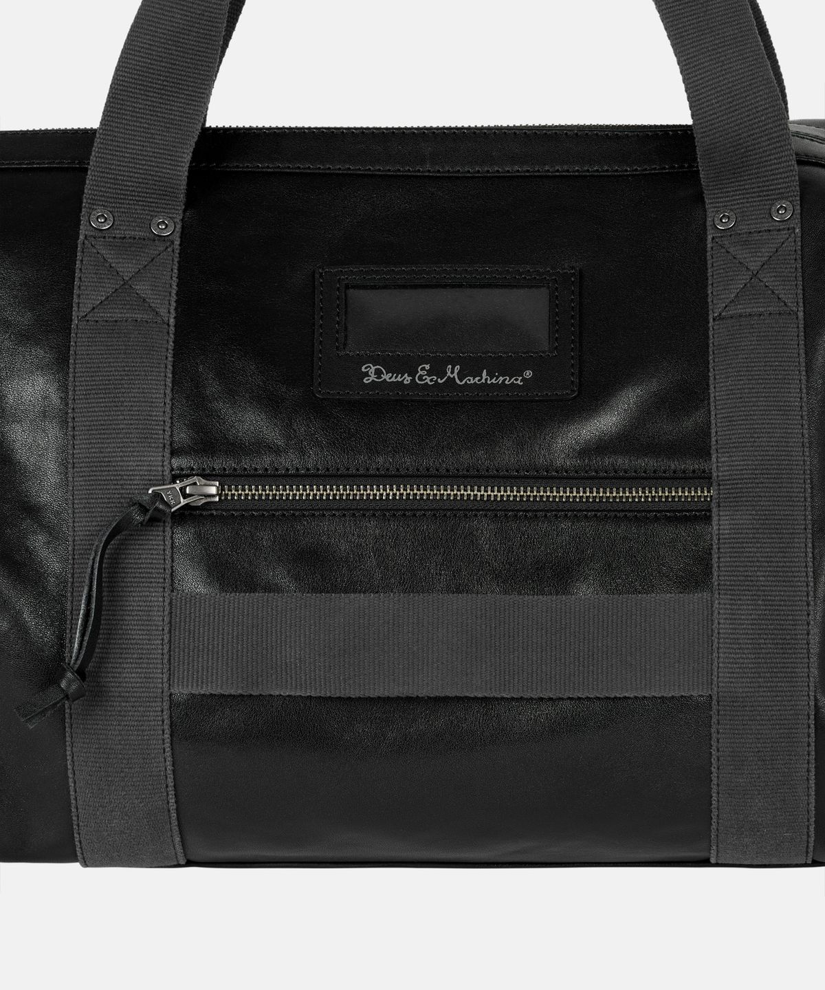 데우스 엑스 마키나(DEUS EX MACHINA) The Leather Boston Bag_Black