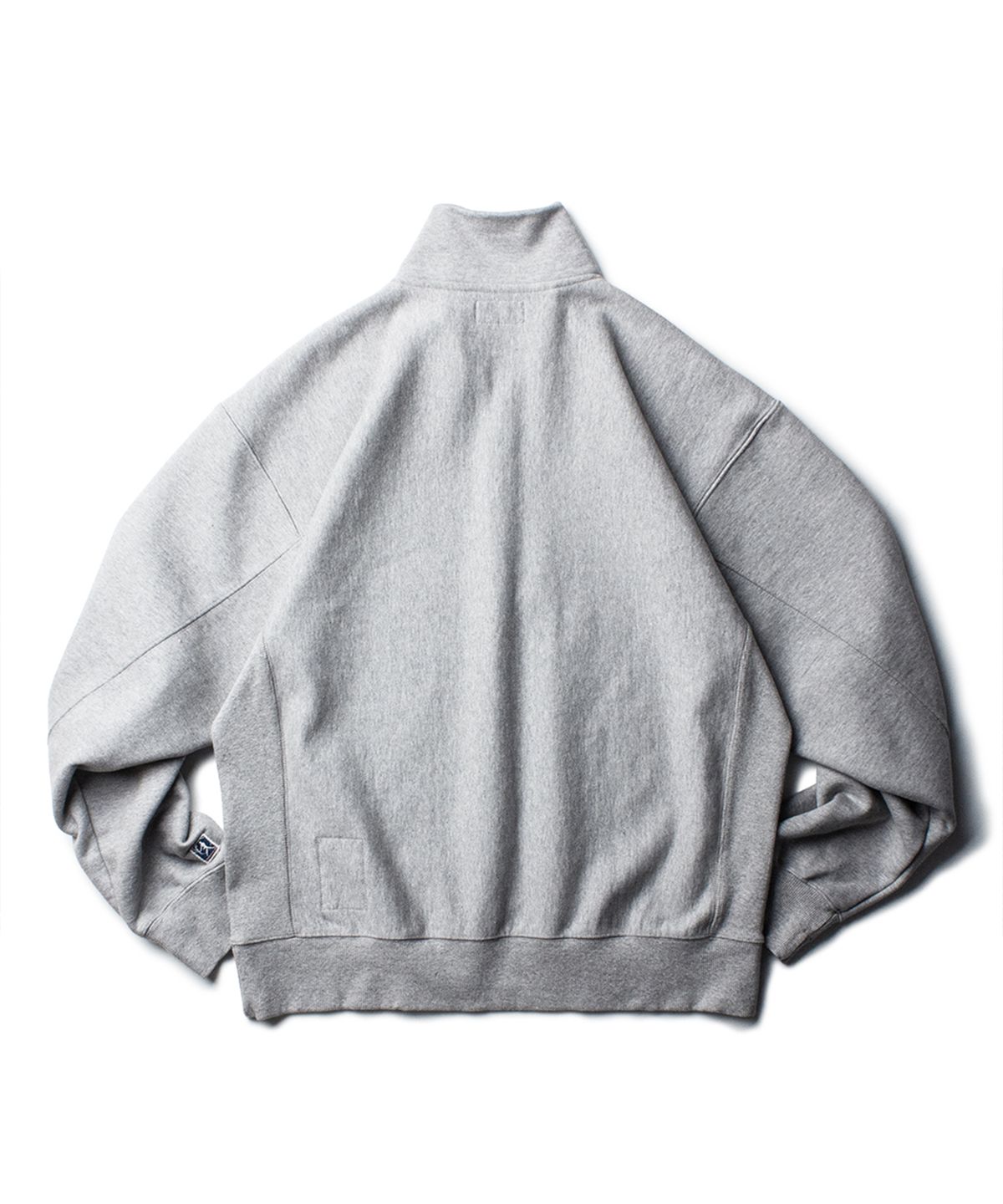 더 레스큐(THE RESQ) CLASSIC HALF ZIP SWEATSHIRT [MELANGE GREY]