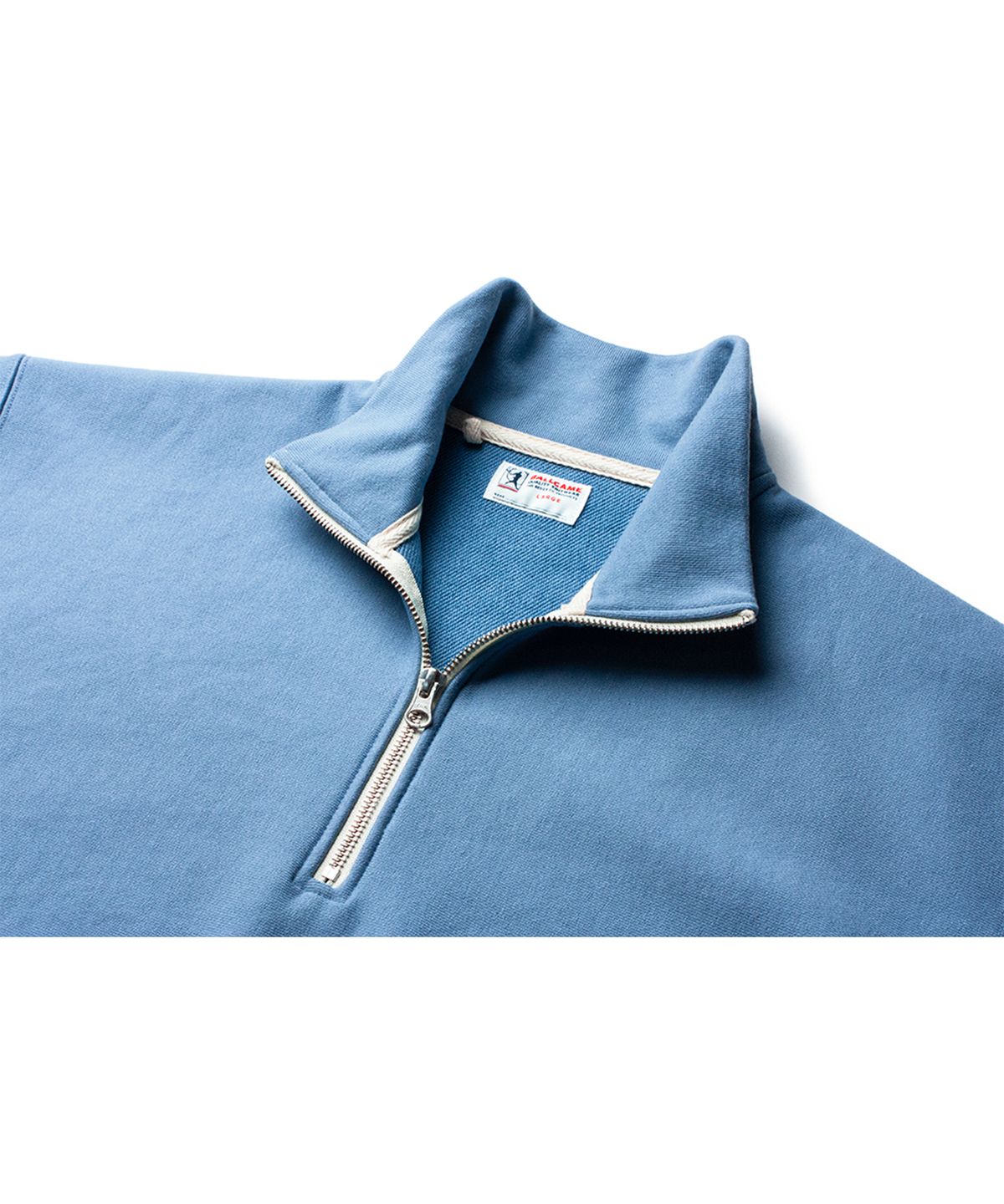 더 레스큐(THE RESQ) CLASSIC HALF ZIP SWEATSHIRT [VINTAGE BLUE]