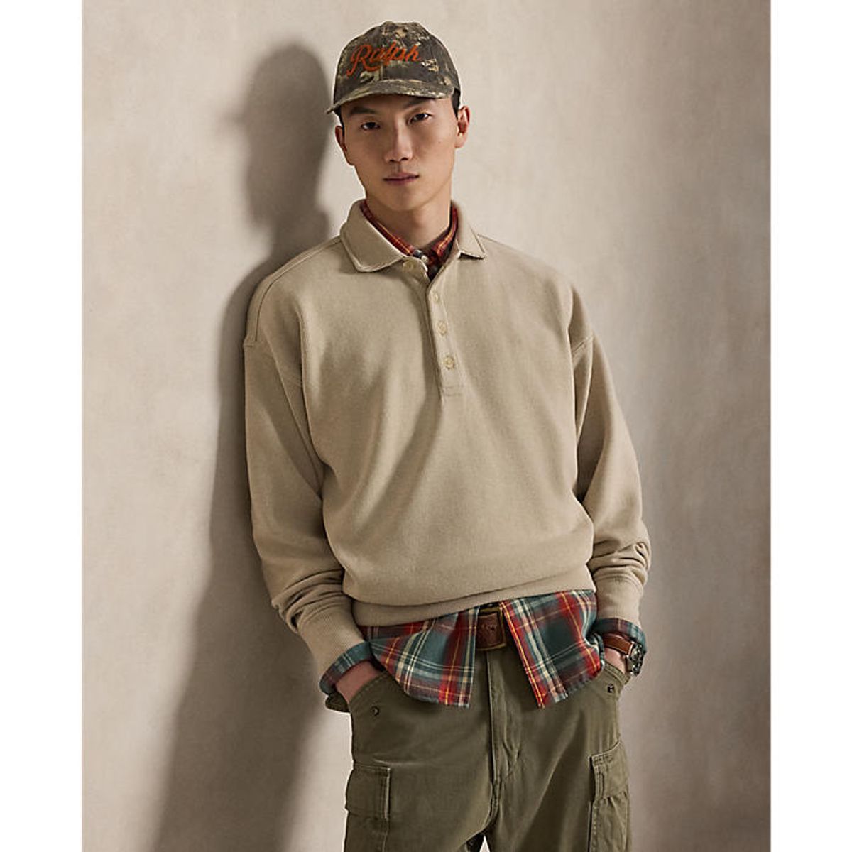 폴로 랄프 로렌(POLO RALPH LAUREN) 남성 릴렉스핏 리브 폴로 풀오버(MNPOKNI16825500270)