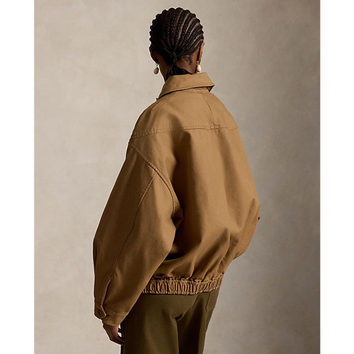 폴로 랄프 로렌(POLO RALPH LAUREN) 여성 더블 페이스 코튼 재킷(WMPOOTWNDG20082270)