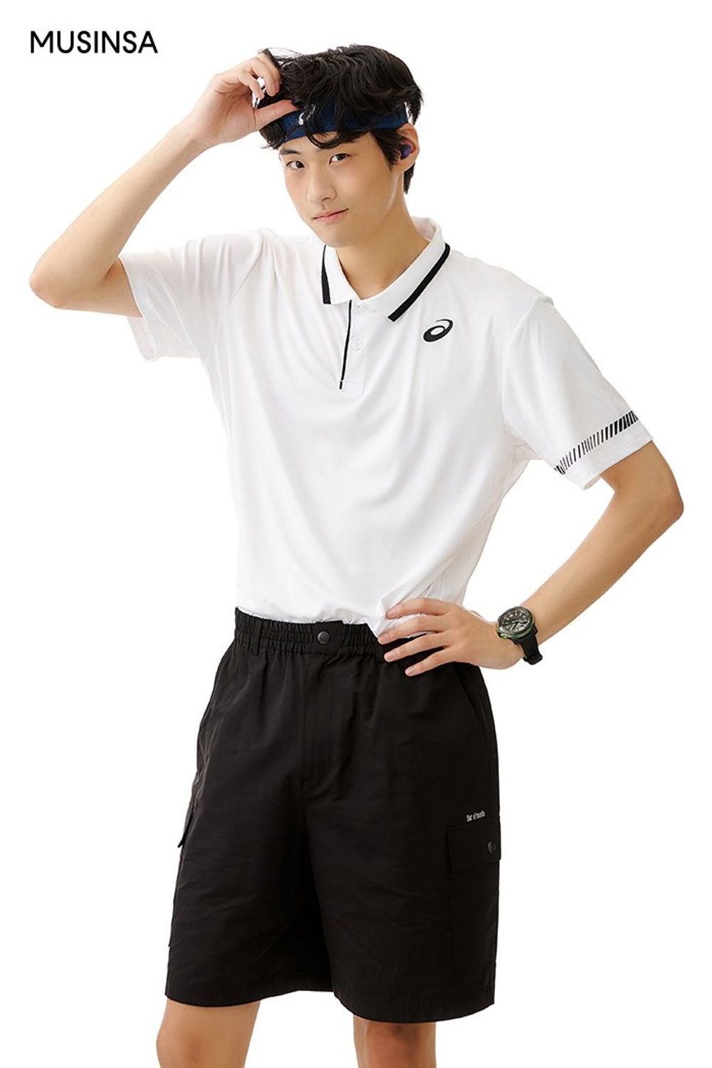운동할 때 입기 좋은 스포츠 코디네이션 #모노톤 #테니스 #스포티 #심볼 #여름 #스포츠
