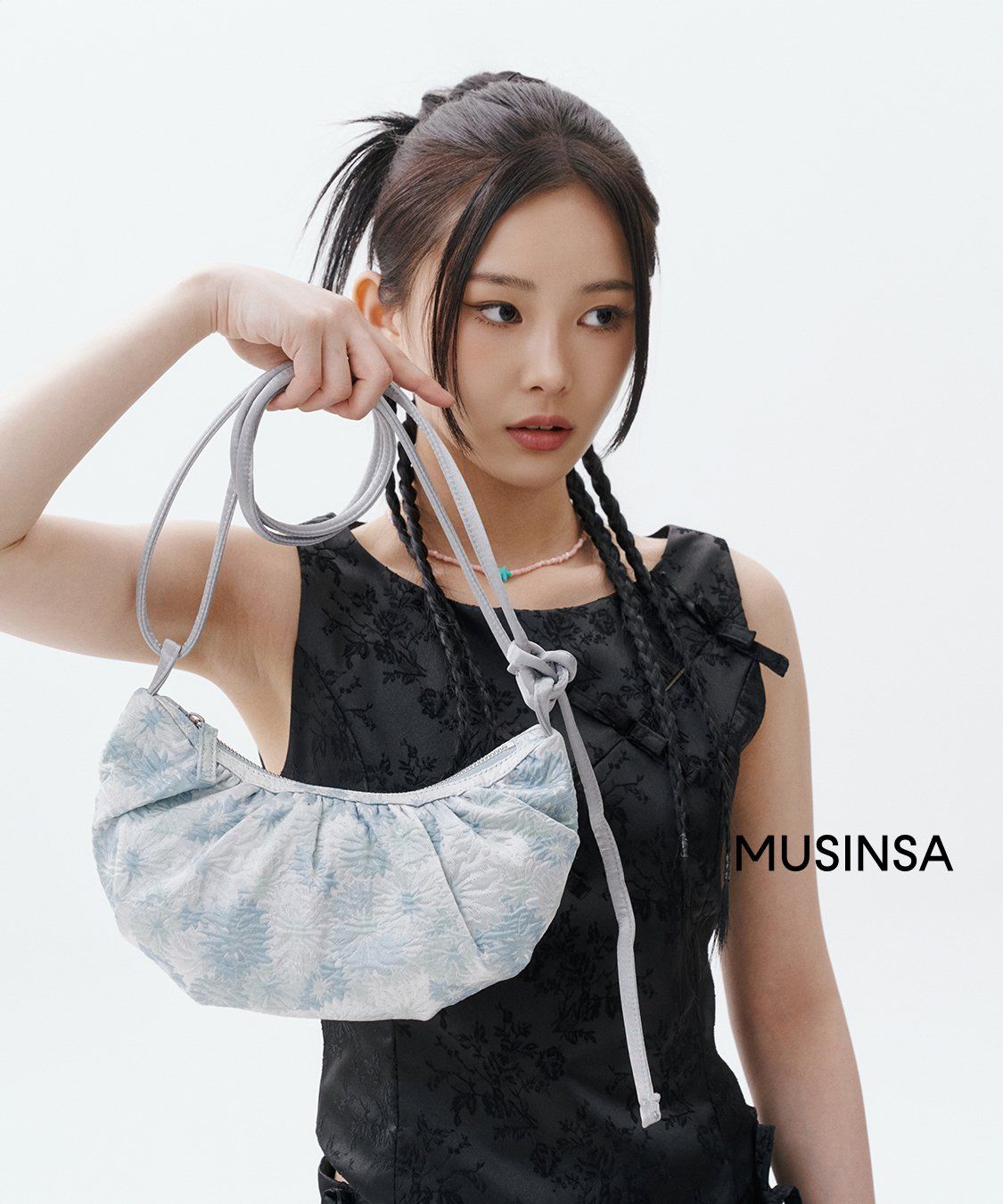 トップス KASHIKO ribbon paneled sleeveless トップス KASHIKO ribbon paneled sleeveless 카시코(KASHIKO) Ribbon