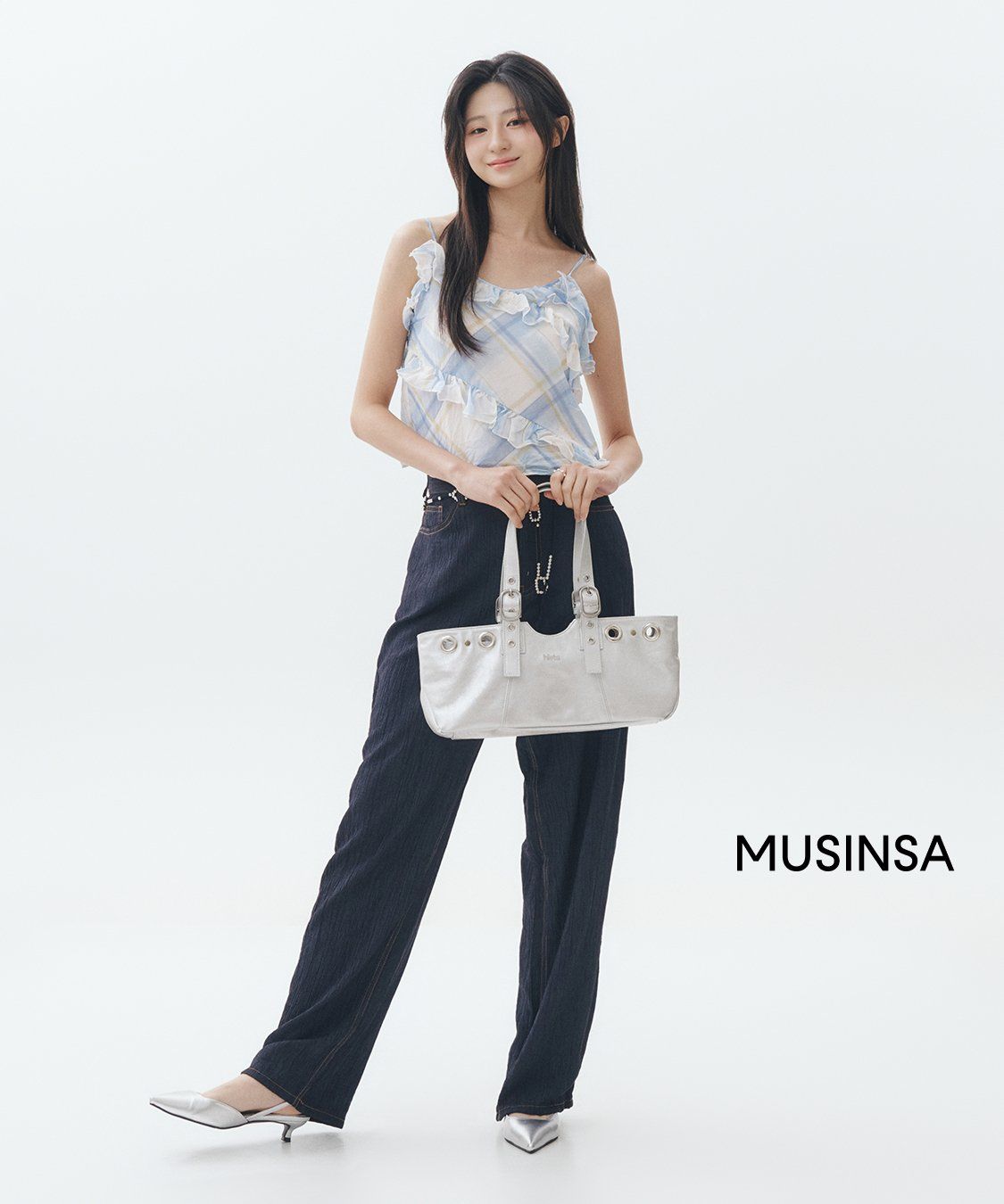 히에타(HIETA) Becky Mini / Navy - 사이즈 & 후기 | 무신사