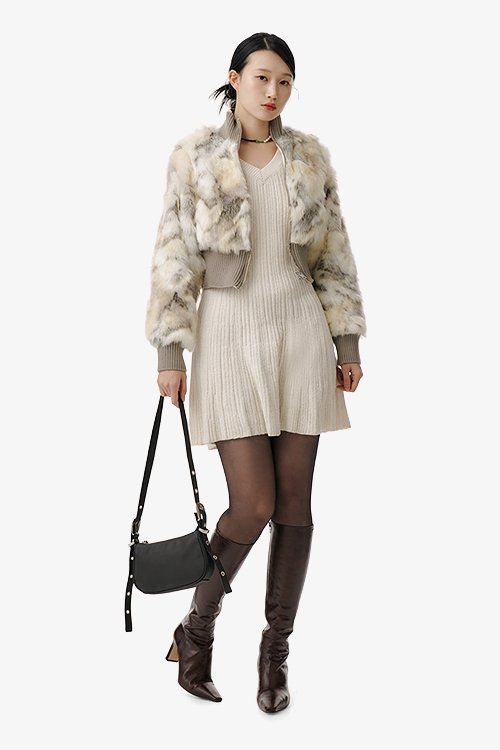 レディース MIDNIGHT MOVE rip jumper (beige)