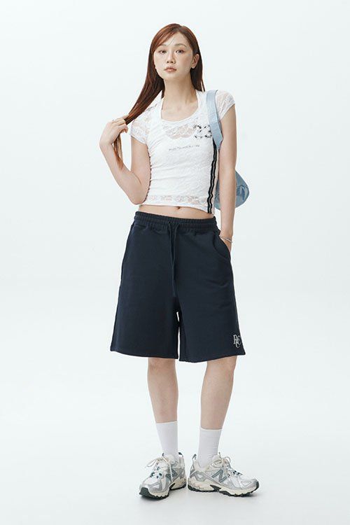 셋업이엑스이(SETUP-EXE) 33 LACE TOP / BLACK - 사이즈 & 후기