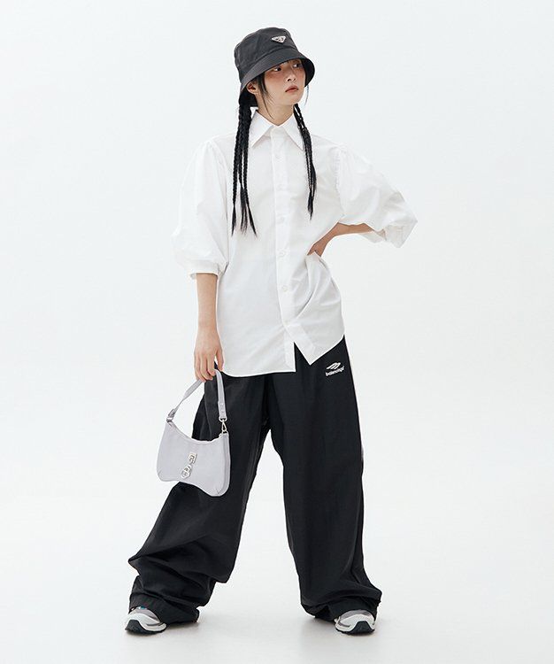 ◆AAKAM◆ 98 Patch Velour Pants Black ☆AAKAM☆ 98 Patch Velour Pants 3colors 【送料0/関税0