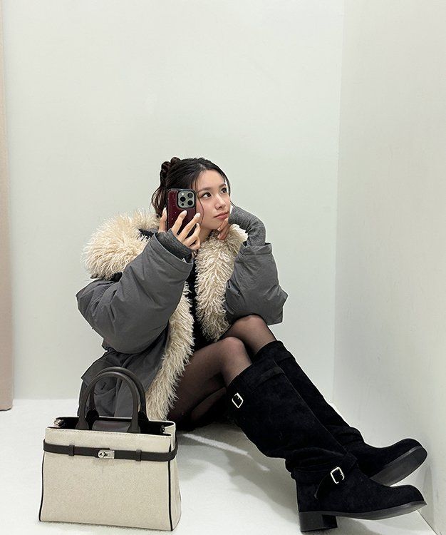 ★GLOWNY★G WOOL MINI SHORTS (BROWN)★正規品/韓国直送料込 G WOOL MINI SHORTS (BROWN) - GLOWNY
