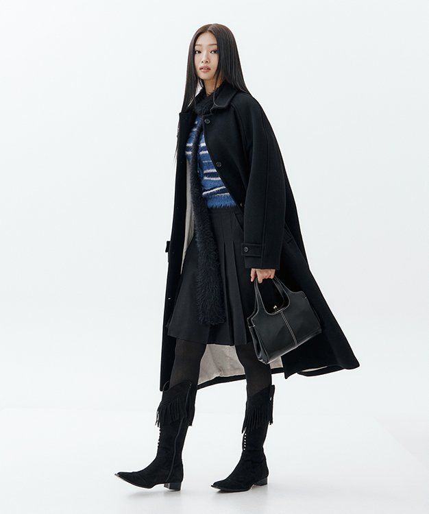 유라고(URAGO) Wool balmacaan long coat - 사이즈 & 후기 | 무신사