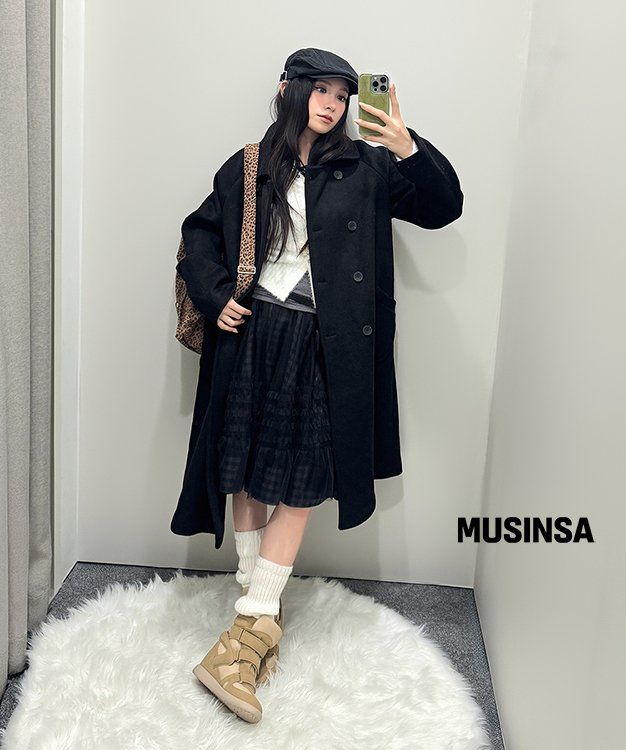 오헤시오(OHESHIO) LAYERED SHEER FRILL SKIRT, BLACK - 사이즈 & 후기