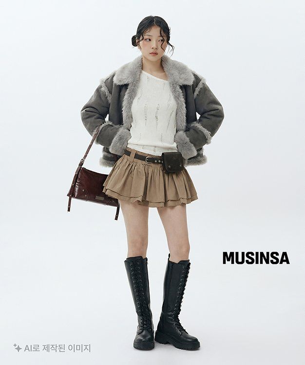 카키포인트(KHAKIPOINT) Cancan Skirt Pants (ivory) - 사이즈 & 후기