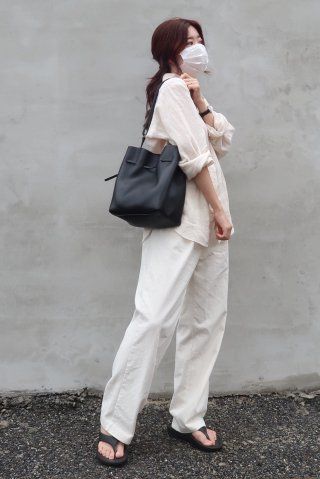 MUSINSA | LE ABONNE JUDD bag black