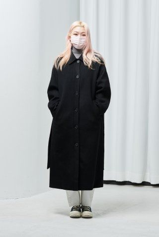 コート MUSINSA STANDARD Women's Cashmere Blend Balmacan Robe Coat B MUSINSA | MUSINSA STANDARD WOMAN Women's Cashmere Blend