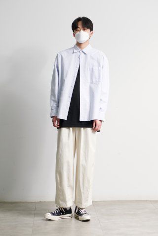 MUSINSA | MUSINSA STANDARD Layered Crew Neck Long Sleeve T
