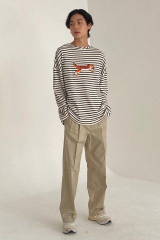 ★関税込★Beyond Closet★IVY LEAGUER OVERSIZE STRIPE SLEEVE MUSINSA | BEYOND CLOSET [COLLECTION LINE] NEW IVY LEAGUER