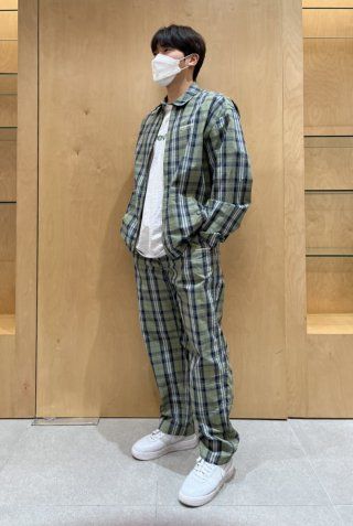 MUSINSA | thisisneverthat® CORDURA® Check Jacket Slate
