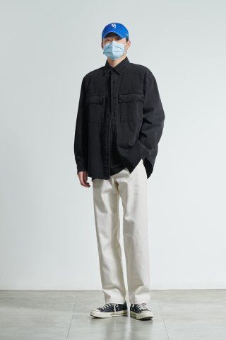 MUSINSA | MUSINSA STANDARD OVERSIZED DOUBLE POCKET DENIM