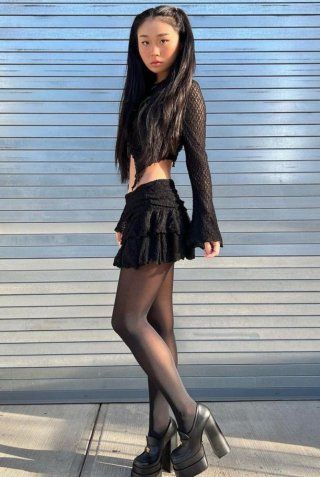 ★2023SS新作★EXPIRED GIRL★Chloe Lace Skirt MUSINSA | Expired Girl Chloe Lace Skirt Cream