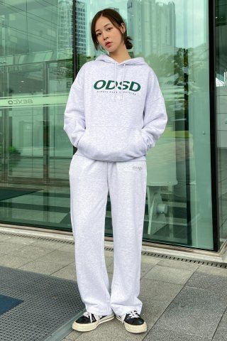 ★Odd Studio★ ODSD Logo Sweatshirt 2WAY String Wide Pants W MUSINSA | ODDSTUDIO ODSD Logo Sweatshirt 2WAY String Wide
