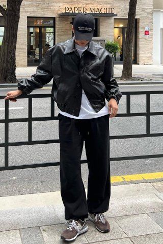 【日本限定モデル】 | MUSINSA公式 LEMARD Leather Vegan Pocket Incision Overfit ジャケット・アウター