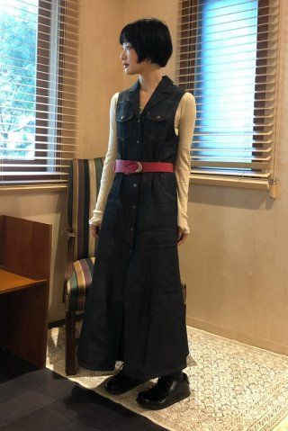 【SCULPTOR】Maxi Sleeveless Denim Coat Indigo Blue MUSINSA | SCULPTOR Maxi Sleeveless Denim Coat Indigo Blue