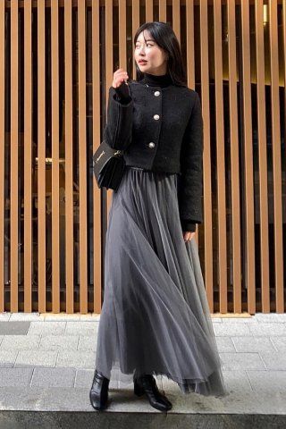 MUSINSA | ZERO STREET [3 colors] Long flare sha skirt