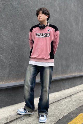 Tシャツ・カットソー Wai Kei Velvet Uniform Jersey T-Shirt Green MUSINSA | WAI KEI Velvet Uniform Jersey T-shirt Green