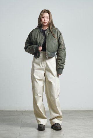 MUSINSA公式 | MUSINSA STANDARD WOMAN ウィメンズクロップMA-1 