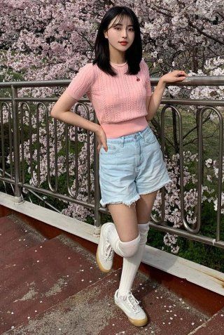 ★2023SS新作★KIRSH★CHERRY CROP KNIT SLEEVELESS CHERRY CROP KNIT SLEEVELESS [PINK] - KIRSH | 60% - Asian