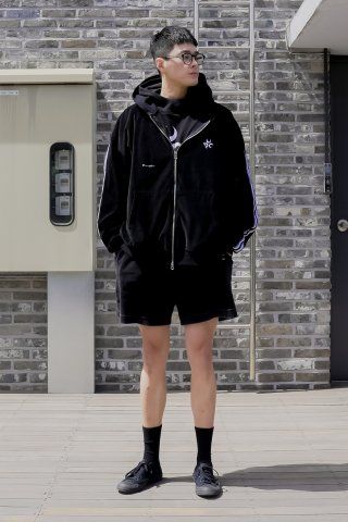 パーカー・フーディ DAUSPICE Signature Velour Hoodie Zip-Up 4MM076 MUSINSA | DAUSPICE Signature Velour Hoodie Zip-Up