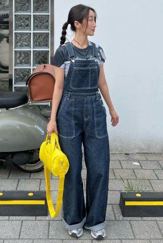 ◆UNKNOWN PLANET◆ Vintage one-tuck wide denim pants sand bl UNKNOWN | 언노운 Unknown Planet Custom One-Tuck Wide Denim