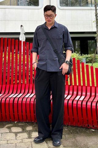 【MODERNIF】Cool Banding One Tuck Wide Slacks MODERNIF】Cool Banding One Tuck Wide Slacks (modernif/パンツ
