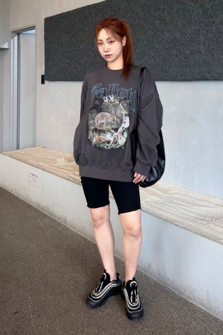 ★関税込★FALLETT★SERENGETI SWEATSHIR.T★スウェット★ FALLETT Serengeti Sweatshirt Charcoal – SeoulSeoul
