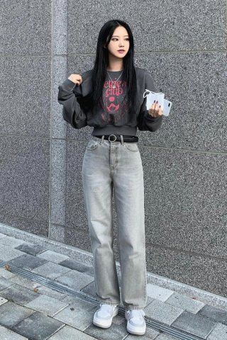 [RETRIEVER CLUB] 22FW●LAUGHING RETRIEVER CROP CREWNECK Golden retriever quality club sweatshirt
