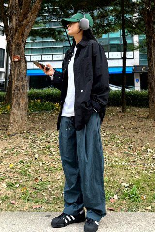 ◇SLOW RECORD HOUSE◇ Nylon one-tuck pants navy MUSINSA | SLOW RECORD HOUSE Nylon One-Ted Pants_Navy