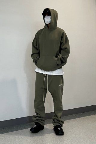 [ATTENTIONROW] Edition2. SOFT ESSENTIAL SET UP HOODIE/追跡付 MUSINSA | ATTENTIONROW Edition2. Soft Essential Setup Hoodie